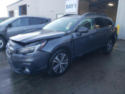 Subaru Vehiculos salvage en venta: 2018 Subaru Outback 2.5I Limited