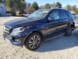 Salvage cars for sale at Mendon, MA auction: 2016 Mercedes-Benz GLE 350 4matic