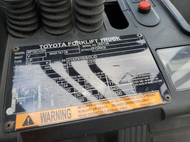 2015 Toyota Fork Lift