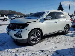 Nissan salvage cars for sale: 2019 Nissan Pathfinder S