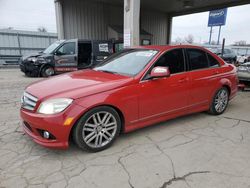 Vehiculos salvage en venta de Copart Cleveland: 2009 Mercedes-Benz C 300 4matic