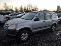 Salvage cars for sale at Portland, OR auction: 2003 Honda CR-V LX