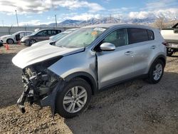 Salvage cars for sale at auction: 2017 KIA Sportage LX