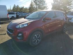 Salvage cars for sale at Denver, CO auction: 2022 KIA Sportage LX