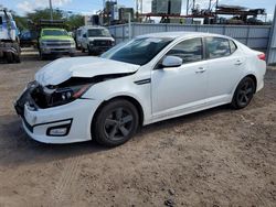 Salvage cars for sale at Kapolei, HI auction: 2015 KIA Optima LX