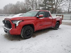 Salvage cars for sale at North Billerica, MA auction: 2022 Toyota Tundra Double Cab SR