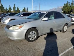 Salvage cars for sale at Rancho Cucamonga, CA auction: 2004 Toyota Camry LE