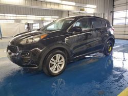 Salvage cars for sale at Fort Wayne, IN auction: 2017 KIA Sportage LX