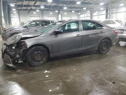 Salvage cars for sale at Ham Lake, MN auction: 2015 Toyota Camry LE