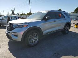 Ford Explorer xlt salvage cars for sale: 2021 Ford Explorer XLT