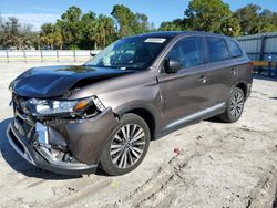 Salvage cars for sale at Fort Pierce, FL auction: 2020 Mitsubishi Outlander ES