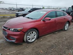 Chevrolet salvage cars for sale: 2017 Chevrolet Malibu LT