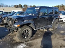 Salvage cars for sale at Exeter, RI auction: 2022 Jeep Wrangler Unlimited Sport