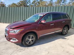 Salvage cars for sale at Augusta, GA auction: 2019 Infiniti QX60 Luxe