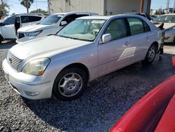 Salvage cars for sale at Riverview, FL auction: 2001 Lexus LS 430