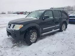 Salvage cars for sale at Wayland, MI auction: 2010 Nissan Pathfinder S