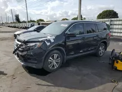 Honda Pilot salvage cars for sale: 2018 Honda Pilot EXL