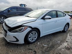 Salvage cars for sale at West Palm Beach, FL auction: 2017 Hyundai Elantra SE