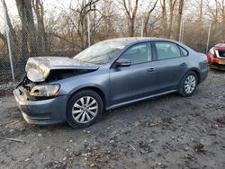 Volkswagen salvage cars for sale: 2013 Volkswagen Passat S