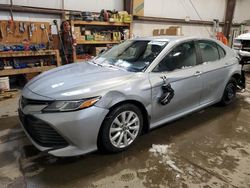 Salvage cars for sale at Nisku, AB auction: 2020 Toyota Camry LE