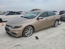 Salvage cars for sale at Temple, TX auction: 2018 Chevrolet Malibu LT