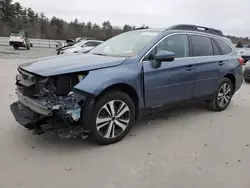 Salvage cars for sale at Windham, ME auction: 2018 Subaru Outback 2.5I Limited