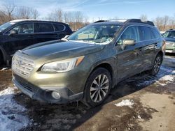 Salvage cars for sale at Marlboro, NY auction: 2015 Subaru Outback 2.5I Limited