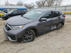 Salvage cars for sale at Wichita, KS auction: 2022 Honda CR-V EXL