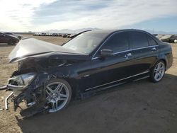 Salvage cars for sale at Adelanto, CA auction: 2012 Mercedes-Benz C 350