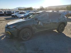 Salvage cars for sale at Las Vegas, NV auction: 2024 Subaru Crosstrek Sport