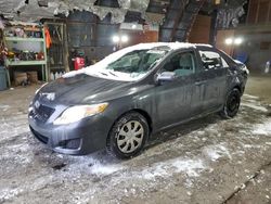 Salvage cars for sale from Copart Albany, NY: 2009 Toyota Corolla Base