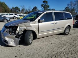 Salvage cars for sale at Hampton, VA auction: 2013 Chrysler Town & Country Touring L