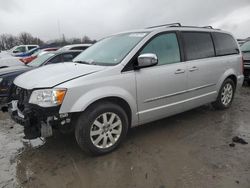 Salvage cars for sale at Duryea, PA auction: 2011 Chrysler Town & Country Touring L