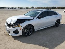 Salvage cars for sale at San Antonio, TX auction: 2021 KIA K5 GT Line