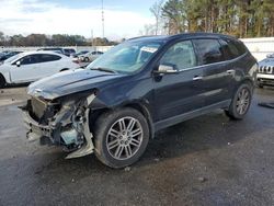 Salvage cars for sale at Dunn, NC auction: 2013 Chevrolet Traverse LT