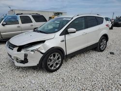 Salvage cars for sale at Taylor, TX auction: 2014 Ford Escape Titanium