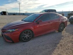 Salvage cars for sale from Copart Andrews, TX: 2023 Toyota Camry SE Night Shade