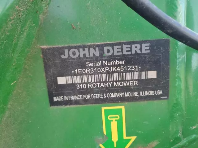 2019 John Deere R310