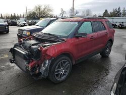 Ford Explorer Vehiculos salvage en venta: 2018 Ford Explorer Sport