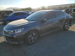 Salvage cars for sale at Las Vegas, NV auction: 2017 Honda Accord LX