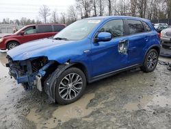 Mitsubishi salvage cars for sale: 2016 Mitsubishi Outlander Sport ES