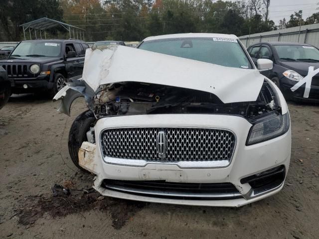 2017 Lincoln Continental Reserve