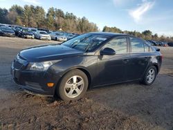 Salvage cars for sale from Copart Mendon, MA: 2014 Chevrolet Cruze LT