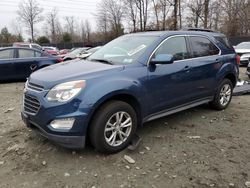 Chevrolet Equinox lt Vehiculos salvage en venta: 2017 Chevrolet Equinox LT