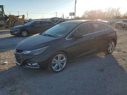 Chevrolet Vehiculos salvage en venta: 2018 Chevrolet Cruze Premier