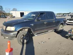 Salvage cars for sale at Harleyville, SC auction: 2002 Ford F150 Supercrew