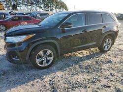 Toyota Highlander Limited Vehiculos salvage en venta: 2016 Toyota Highlander Limited