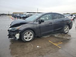 Salvage cars for sale from Copart Grand Prairie, TX: 2016 Chevrolet Cruze LT