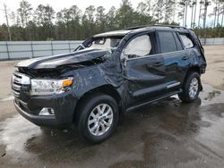 Salvage cars for sale at Harleyville, SC auction: 2016 Toyota Land Cruiser