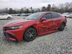 Salvage cars for sale at Mebane, NC auction: 2021 Toyota Camry SE